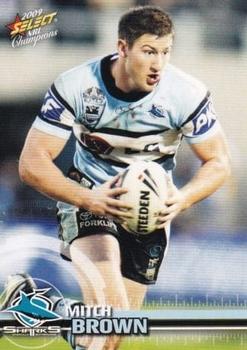 2009 Select NRL Champions #50 Mitch Brown Front